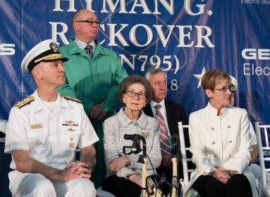 Electric Boat Hosts Keel-Laying Ceremony for Submarine Hyman G. Rickover