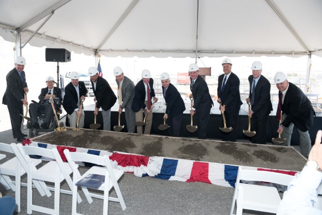 You are currently viewing June 27, 2018 – Electric Boat Officially Breaks Ground on Quonset Point Site Expansion