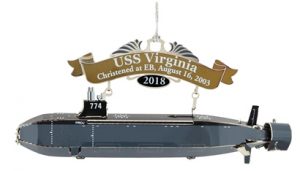 Read more about the article December 11, 2018 – USS Virginia Ornament Available for Purchase