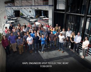 Read more about the article August 30, 2019 – EB Hosts Visitors for Annual Naval Nuclear Laboratory Tour of the Shipyard