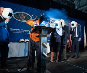 Read more about the article August 21, 2019 –  Photo Highlights; SSN 797 Iowa Keel Laying