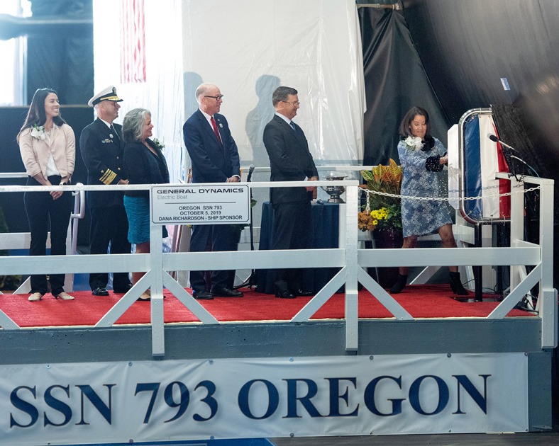 You are currently viewing October 10, 2019 – Christening of the Oregon