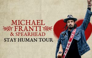 Read more about the article October 21, 2019 – Sweepstakes Continues; Michael Franti & Spearhead