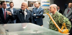 Read more about the article February 25, 2020 – CNO and Congressional Delegation Visit Electric Boat Groton