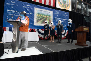 Read more about the article August 27, 2020 – Quonset Point Hosts Keel Laying Ceremony for Submarine Idaho