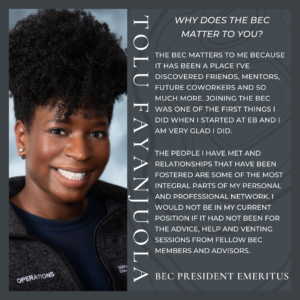 Read more about the article February 8, 2021 – Black History Month 2021: Meet a BEC Executive Board Member
