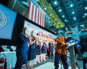 Read more about the article September 2, 2021 – Picture Story: SSN 801 Utah Keel Laying