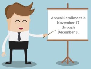 Read more about the article December 2, 2021 – Annual Enrollment for Employee Benefits Ends Tomorrow, Friday, Dec. 3, 2021