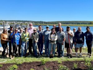 Read more about the article EBMA and WID-NESC Help Install Riparian Buffer at Groton Elks