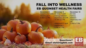 Read more about the article Fall Into Wellness: EB Quonset Health Fairs