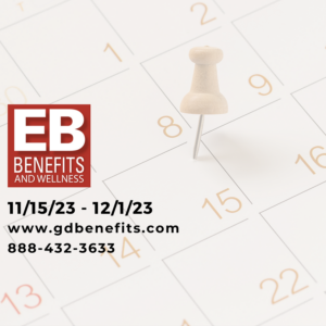 Read more about the article Annual Enrollment Begins Today, Nov. 15, 2023