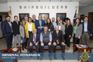 Read more about the article Rhode Island League of Cities and Towns Visits Electric Boat Quonset Point Facility